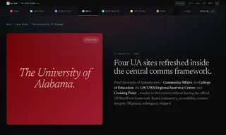 Preview of the University of Alabama Case Study