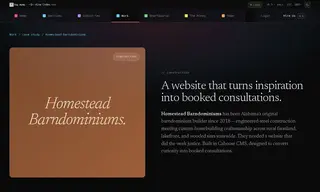 Preview of the Homestead Barndominiums Case Study
