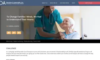 Preview of the Carroll Hospice Case Study