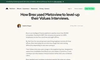 Preview of the Brex Case Study