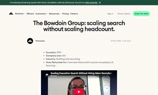 Preview of the The Bowdoin Group Case Study
