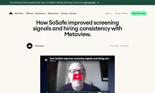 Preview of the SoSafe Case Study
