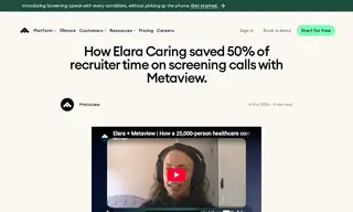 Preview of the Elara Caring Case Study