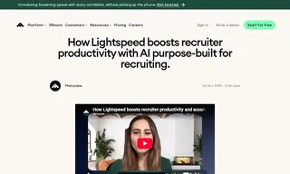 Preview of the Lightspeed Case Study