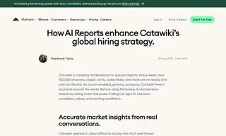 Preview of the Catawiki Case Study