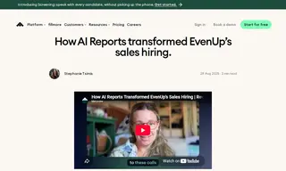 Preview of the EvenUp Case Study