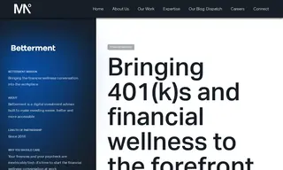 Preview of the Betterment Case Study