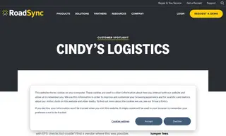 Preview of the Cindy’s Logistics Case Study