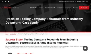 Preview of the Precision Tooling Company Case Study