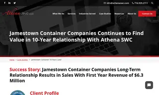 Preview of the Jamestown Container Companies Case Study