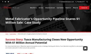 Preview of the Tusco Manufacturing Case Study