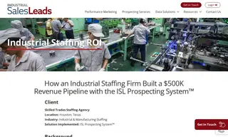 Preview of the Skilled Trades Staffing Agency Case Study