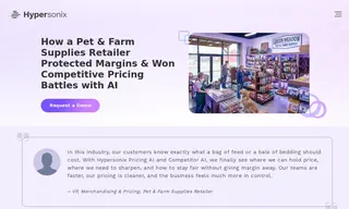 Preview of the Pet & Farm Supplies Retailer Case Study
