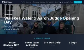 Preview of the Waiakea Hawaiian Volcanic Water Case Study