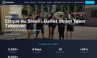 Preview of the Cirque du Soleil Case Study