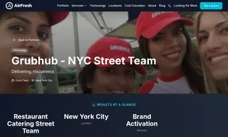 Preview of the GrubHub Case Study