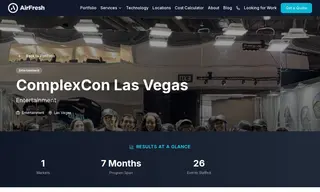 Preview of the ComplexCon Las Vegas Case Study