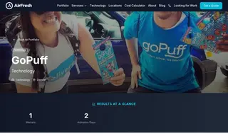 Preview of the GoPuff Case Study