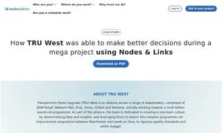 Preview of the Transpennine Route Upgrade (TRU) West Case Study