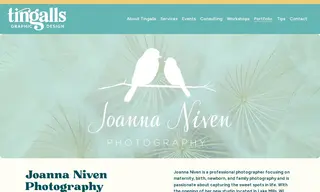 Preview of the Joanna Niven Photography Case Study
