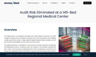 Preview of the 145-Bed Regional Medical Center Case Study