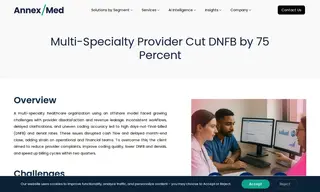 Preview of the Multi-Specialty Provider Case Study