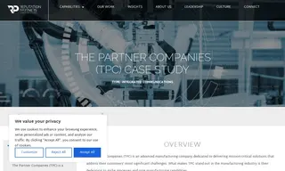 Preview of the The Partner Companies (tpc) Case Study