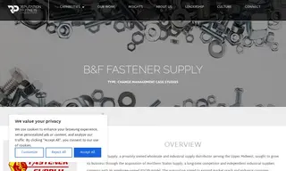 Preview of the B&F Fastener Supply Case Study