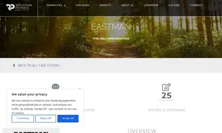 Preview of the Eastman Case Study