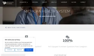 Preview of the Michigan Health System Case Study