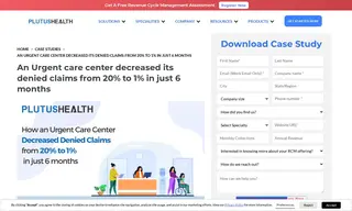Preview of the Texas-based 20-year-old Urgent Care Facility Case Study