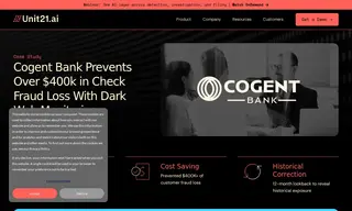 Preview of the Cogent Bank Case Study