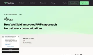 Preview of the Virtual Voice Products (vvp) Case Study