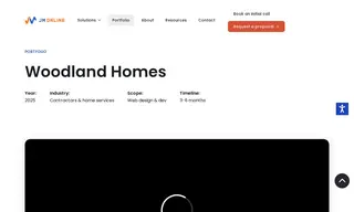 Preview of the Woodland Homes Case Study