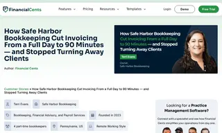 Preview of the Safe Harbor Bookkeeping Case Study