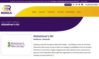 Preview of the Alzheimer’s New Jersey Case Study