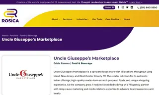 Preview of the Uncle Giuseppe’s Marketplace Case Study