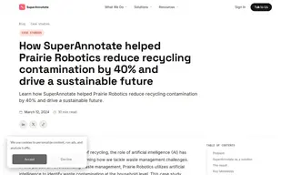 Preview of the Prairie Robotics Case Study