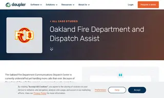 Preview of the Oakland Fire Department Communications Dispatch Center Case Study