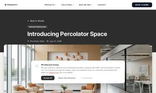 Preview of the Percolator Space Case Study