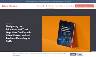 Preview of the Fintech Client Case Study