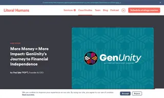 Preview of the GenUnity Case Study