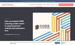 Preview of the CORE Learning Case Study