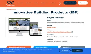 Preview of the Innovative Building Products (ibp) Case Study