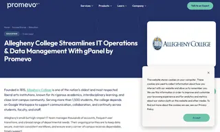 Preview of the Allegheny College Case Study
