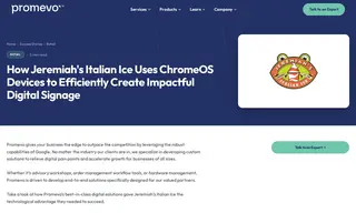 Preview of the Jeremiah's Italian Ice Case Study