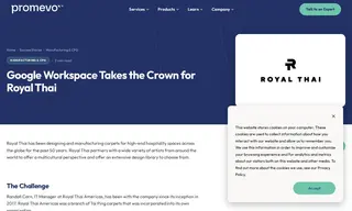 Preview of the Royal Thai Case Study