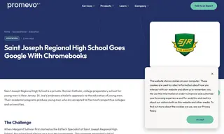 Preview of the Saint Joseph Regional High School Case Study