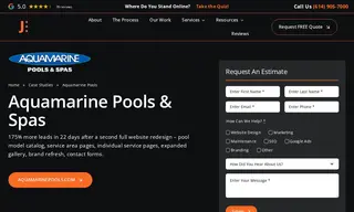 Preview of the Aquamarine Pools Case Study