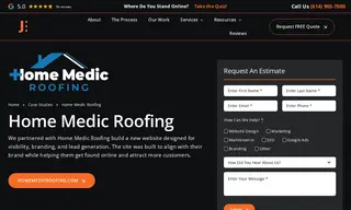 Preview of the Home Medic Roofing Case Study